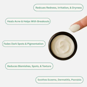 pure japanese grass-fed beef tallow for skin repair