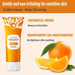 how to use orangeglow gel for dead skin removal