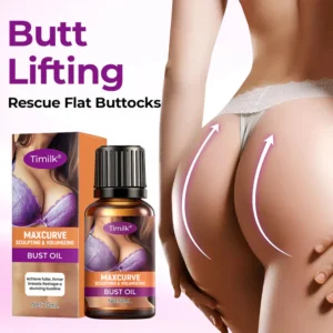 timilk maxcurve sculpting bust oil for results