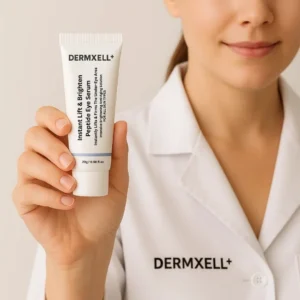 luminix elixir before and after dark circle brightening