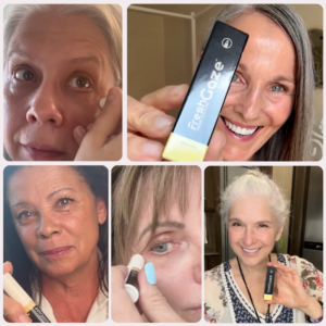 freshgaze eye stick before and after hydration