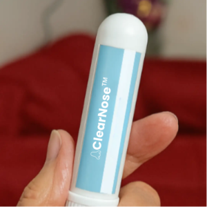 how to use clearnose inhaler for sinus relief