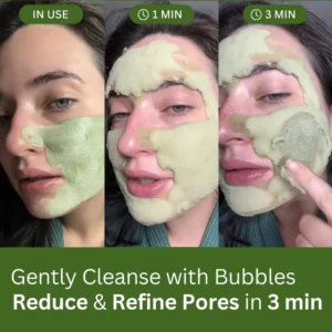 ganic mask before and after blackhead removal