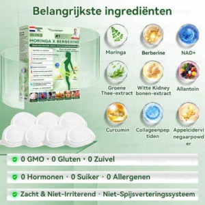 natural moringa and berberine formula by luxarise brand