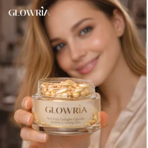 how to open glowria serum capsules for skin