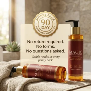 how to apply luvelana oil for stretch marks