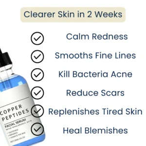 how to use blue copper peptide for skin repair