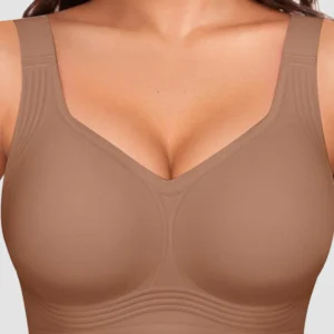 stretchy jelly material bra for all-day wearable comfort