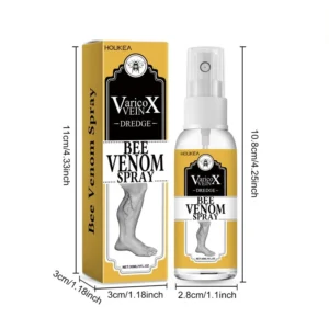 how to apply bee venom spray for leg swelling