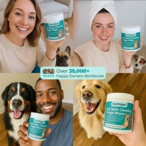 dentapaw wipes finger sleeves for pet dental results