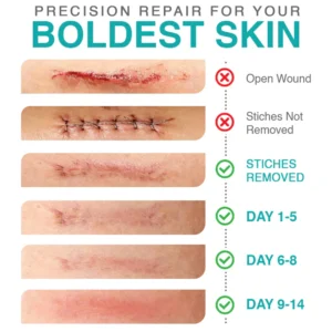 carebreeze patch before and after skin smoothing