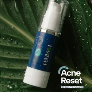 how to apply lumisol serum for hormonal acne