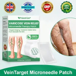 healrize veinease microneedle patch for results