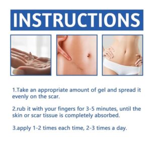 Surgical stitches scar removal cream for post-operative healing