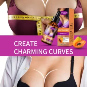 Effective bust enhancement oil by LOVILDS with herbal extracts