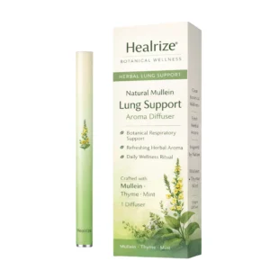 Botanical Mullein extract diffuser for respiratory health by Healrize