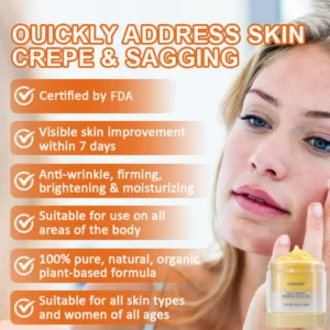 LOVILDS Tightening Gold Cream before and after slimming results