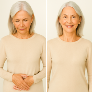 DryControl™ Patch before and after results on leak prevention