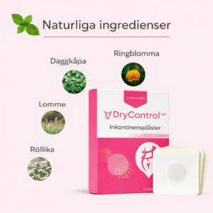 DryControl™ Incontinence Patch for discreet bladder control