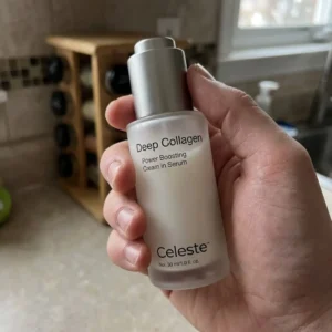 Volufiline infused collagen elixir by Celeste for plumping