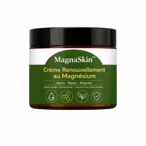 Topical magnesium chloride cream by MagnaSkin for better sleep