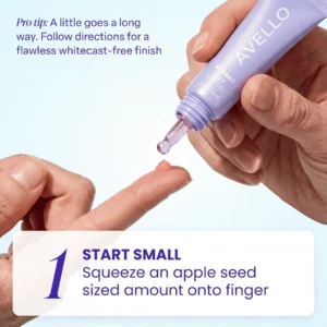 Rapid anti-aging eye gel by Avello for reducing fine lines