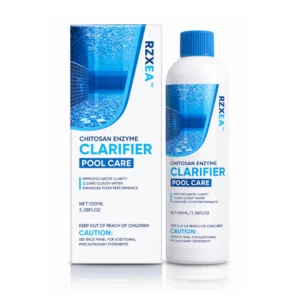 Natural chitosan-based water clarifier by RZXEA for spas