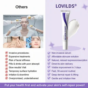 Retinol shot anti-wrinkle firming cream by LOVILDS for lifting