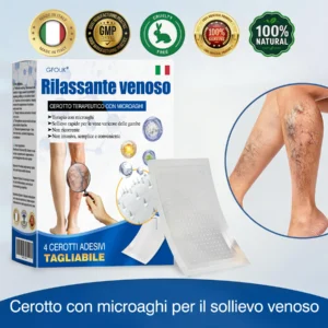 Best effective microneedle patch for leg swelling GFOUK VeinTarget