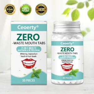 Natural fluoride-free mouth tabs Ceoerty for sensitive teeth