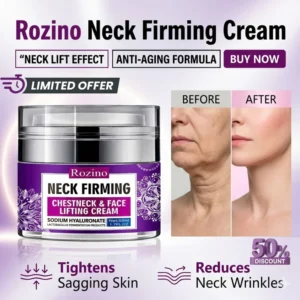 Natural collagen boosting neck lifting formula by Rozino