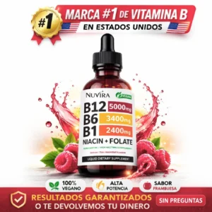 Best effective 5-in-1 vitamin B12 drops for mental clarity Nuvira