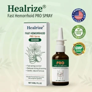 Best fast-acting hemorrhoid relief spray for daily use Healrize