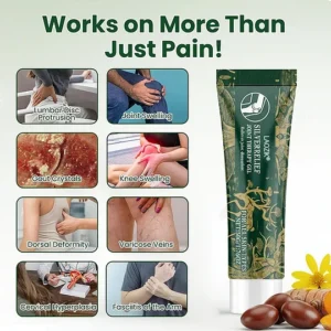 Fast-acting joint relief gel LAOZIK SilverRelief formula