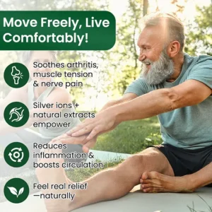 LAOZIK SilverRelief joint therapy gel before and after results