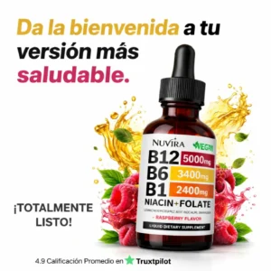 Nuvira Vitamin B Complex before and after results on fatigue levels