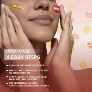 Premium skin whitening supplement duo by Glow Capsule Combo