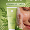 Natural tea tree and neem face wash for pimples