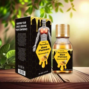 Effective gynecomastia reduction oil by LOVILDS with bee poison