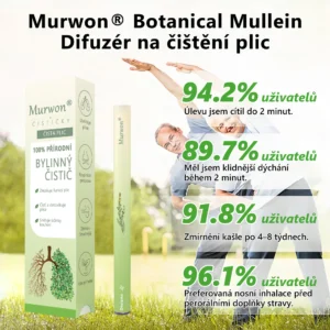 Best effective herbal diffuser for lung detox and mullein therapy