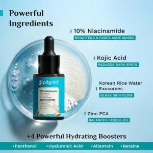 10% Niacinamide Face Serum for shrinking pores and oily skin