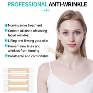 Invisible face lift tape for sagging skin and wrinkle smoothing
