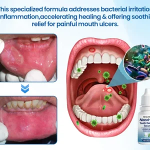 NESLEMY Tooth Defense Serum before and after whitening results