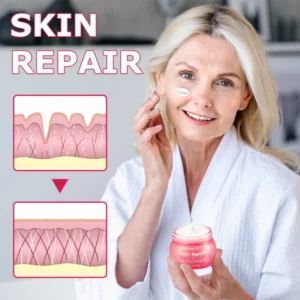 Ceoerty NAD+ Cream before and after results on neck and jawline