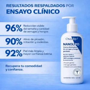 Oveallgo Nanolipo cream texture and gentle application guide