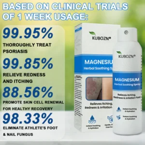 KUBOZN® Magnesium Herbal Soothing Spray for muscle cramp relief