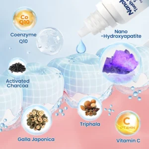 Advanced Nano-Hydroxyapatite tooth serum by NESLEMY for sensitivity