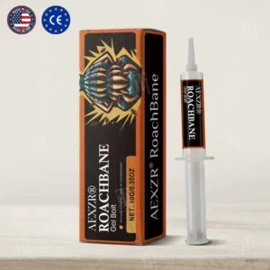 AEXZR RoachBane Gel before and after infestation results