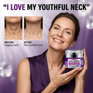 Effective anti-aging neck cream by Rozino for wrinkles