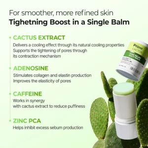 Portable pore relief stick by CACTOX PRIME for oily skin